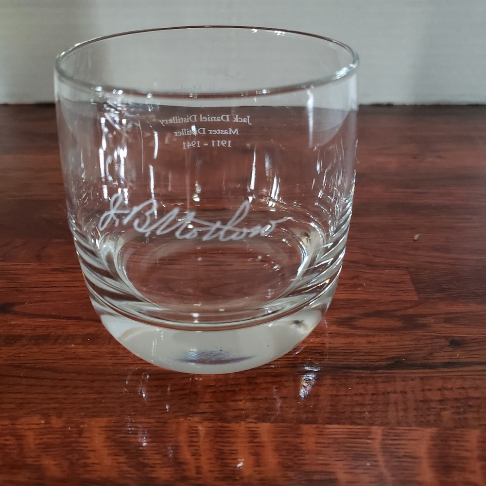Vintage Jack Daniel Distillery Glass